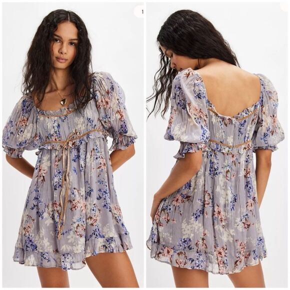 Free People Marney Mini Dress - Picture 1 of 5